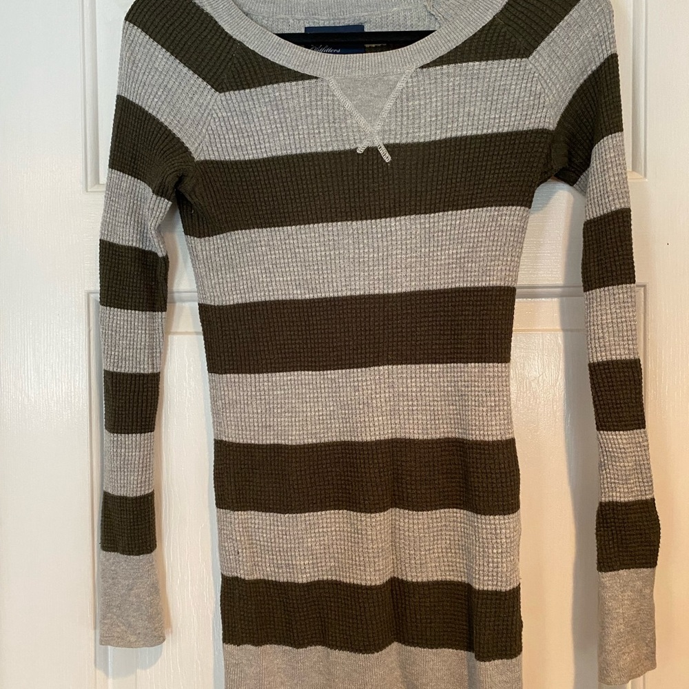 American Eagle waffle knit top